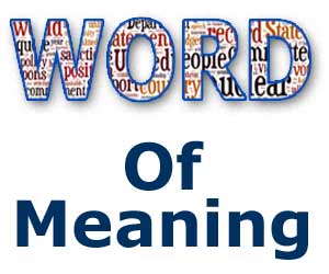 word Meaning or abbreviations