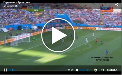 Argentina v Germany highlights 2014