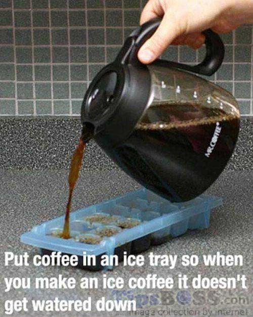 Home iced coffee