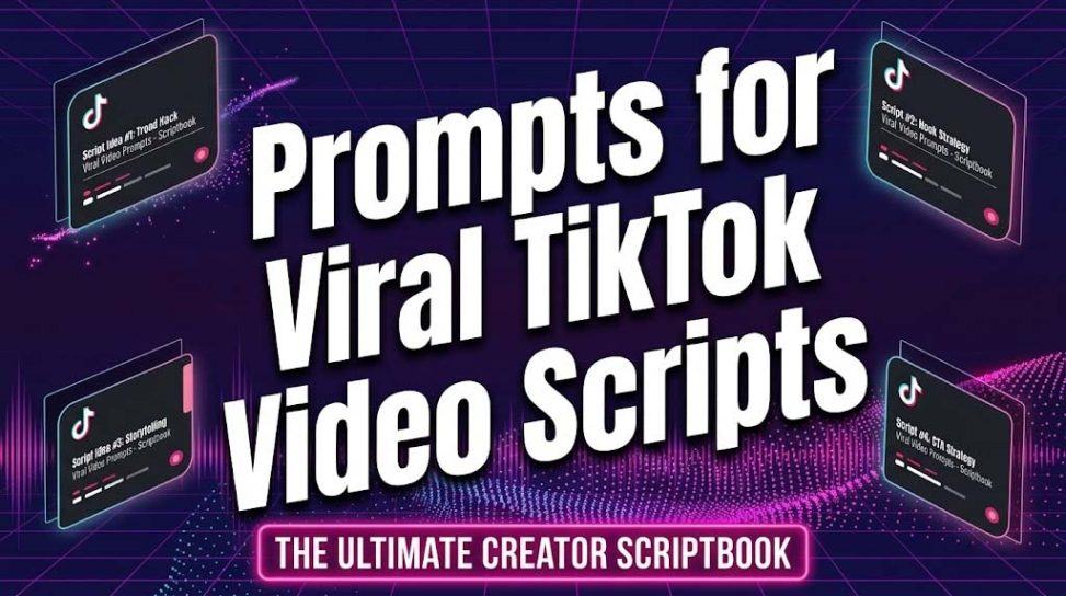 AI Prompts for Viral TikTok Video Scripts, Ai prompts for viral tiktok video scripts copy and paste TikTok video to prompt generator TikTok prompt AI Viral TikTok scripts