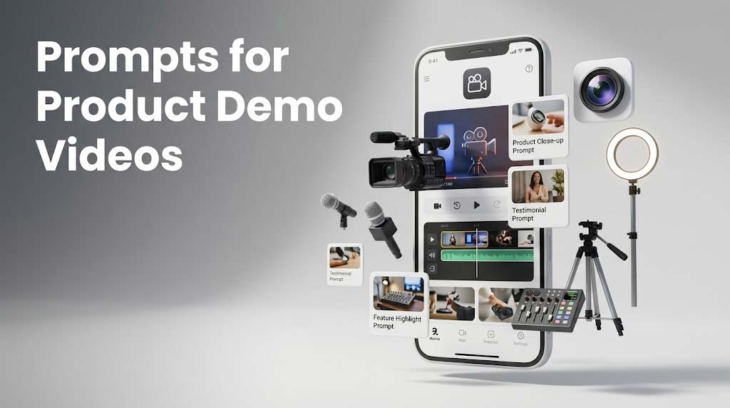 Best AI Prompts for Product Demo Videos, Best ai prompts for product demo videos free Prompt for AI video generator free Sample prompt for AI video generator AI video prompt template