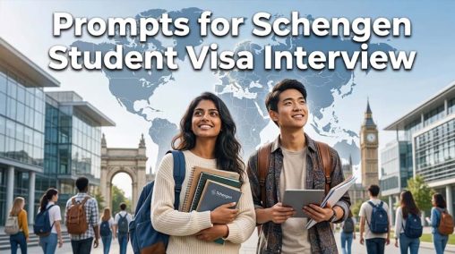 Best AI Prompts for Schengen Student Visa Interview, What are the interview questions for a Schengen visa? What is the most common reason for Schengen visa refusal? What are some common questions and answers for an