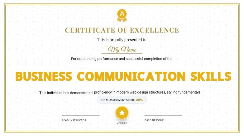 Business Communication Skills Course Online