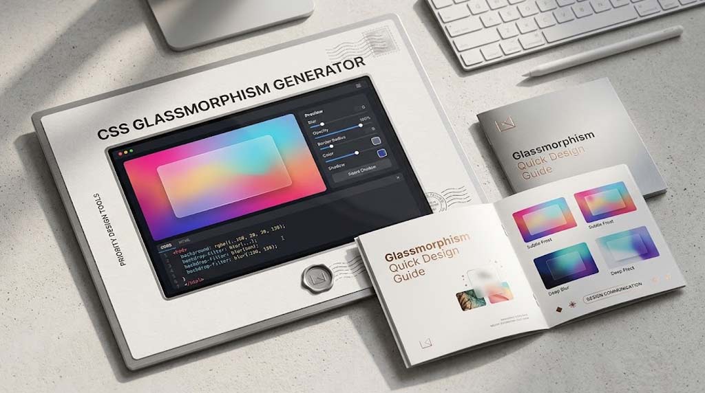 CSS Glassmorphism Background Generator