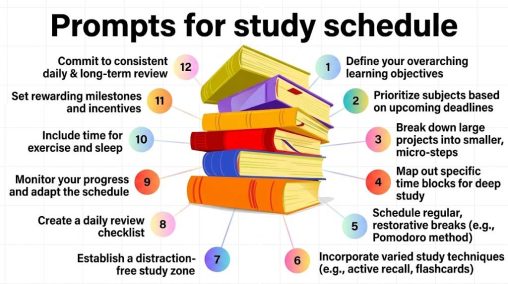 ChatGPT Prompts for Personalized Study Schedule