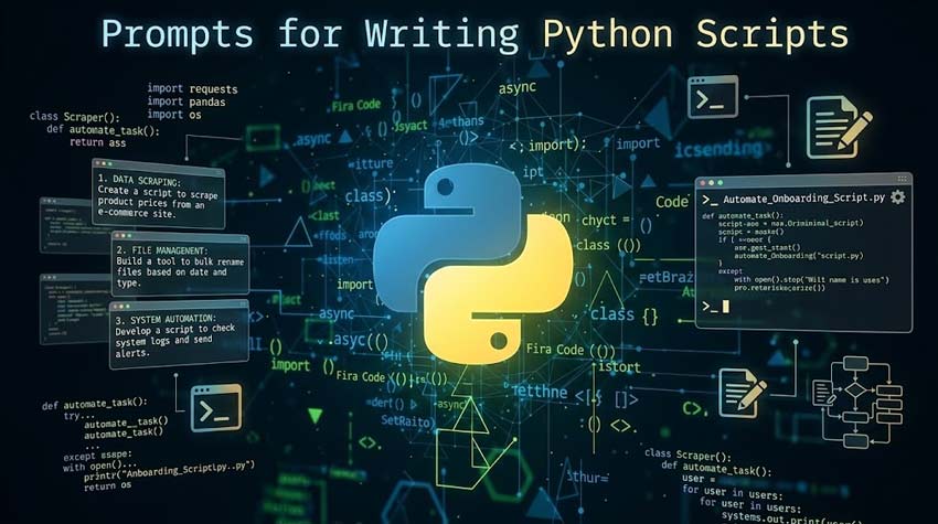 ChatGPT Prompts for Writing Python Scripts, Chatgpt prompts for writing python scripts free ChatGPT programming prompts reddit Prompt for coding ChatGPT Best coding prompts for ChatGPT Coding prompt generator