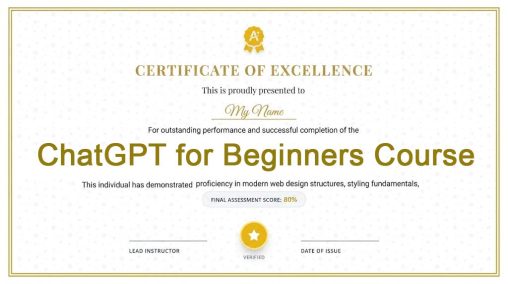 ChatGPT for Beginners Course, Chatgpt for beginners course free ChatGPT certification course free ChatGPT course free PDF Chatgpt for beginners course online free Chatgpt for beginners course free download