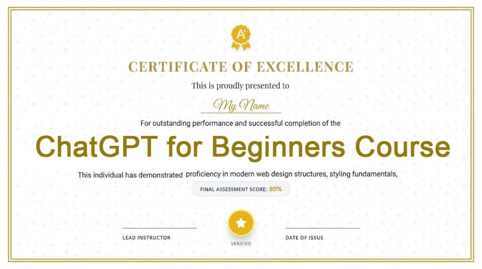 ChatGPT for Beginners Course, Chatgpt for beginners course free ChatGPT certification course free ChatGPT course free PDF Chatgpt for beginners course online free Chatgpt for beginners course free download