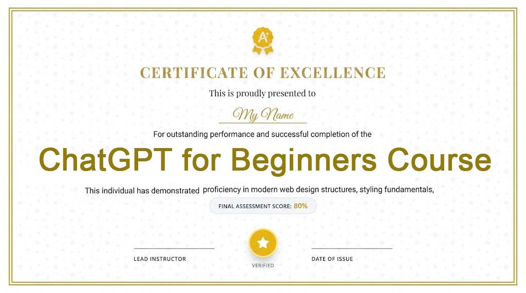 ChatGPT for Beginners Course, Chatgpt for beginners course free ChatGPT certification course free ChatGPT course free PDF Chatgpt for beginners course online free Chatgpt for beginners course free download