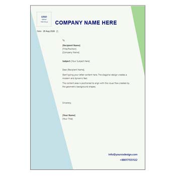 Editable Letterhead Template Free Download