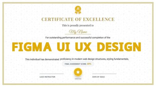 Figma UI UX Design Course Free With Certificate