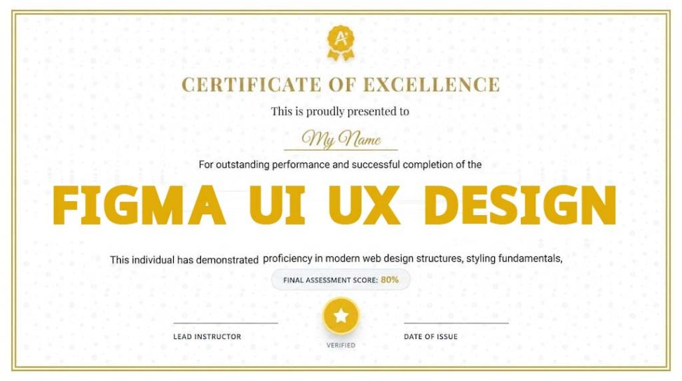 Figma UI UX Design Course Free With Certificate