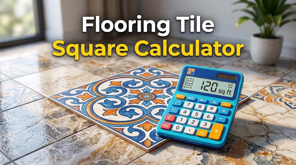 Flooring tile square calculator