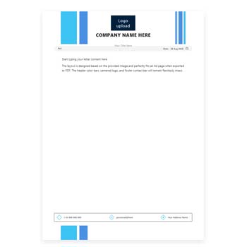 Make Company Letterhead Online Free