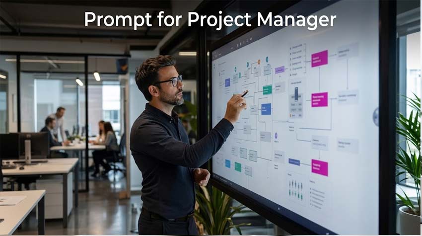 Prompt for Project Manager, Prompt for project manager example Free prompt for project manager Best prompt for project manager 15 essential ChatGPT prompts for project managers