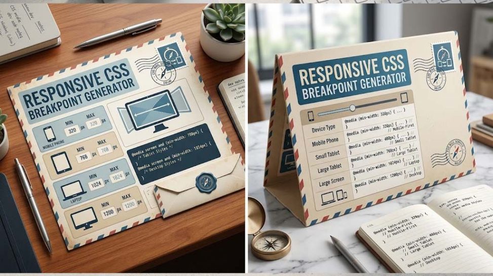 Responsive CSS Breakpoint Generator