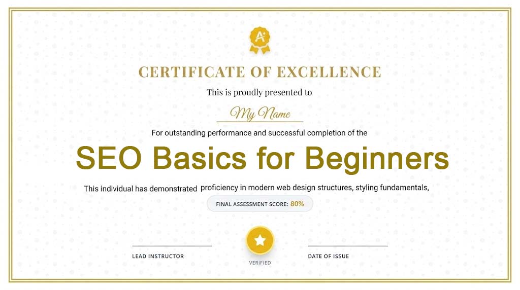 SEO Basics for Beginners Course Online Free
