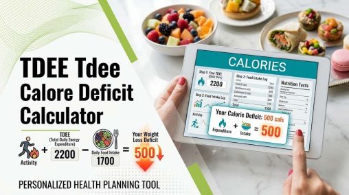 TDEE Tdee Calorie Deficit Calculator