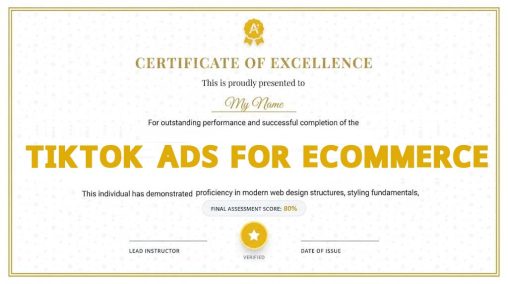 TikTok Marketing Course Free With Certificate