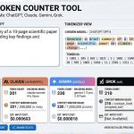 Token Counter Tool for ChatGPT, Claude, Gemini, Grok